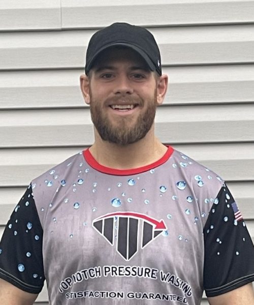 Evan Corna of Top Notch Pressure Washing – headshot Evan Corna of Top Notch Pressure Washing - headshot
