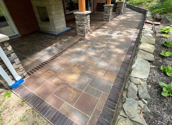 paver patio cleaning and sealing (after)